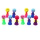 thumbnail image 1 of 10 pieces Creative Bounce Small People Children EVA Stress Release Toys Colorful Funny Expressions. Fun for kids!, 1 of 5