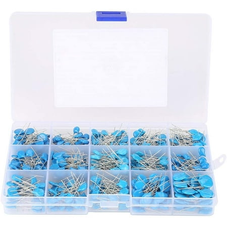 

450PCS 100pF-10000pF Capacitor Capacitor Kit Ceramic Capacitor High Voltage DIP Ceramic Capacitor Assortment Kit