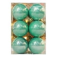 thumbnail image 4 of AuroraX Green Decorations Christmas Party Ornaments , 12 Pcs Sequined 5 Inch Christmas Ball Ornaments , Hanging Christmas Tree Wall Decor, 4 of 5