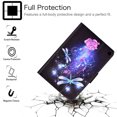 thumbnail image 2 of Allytech Case for All-New Kindle Fire HD 8 inch 10th Generation 2020 Release, PU Leather Stand Flip Cover with Card Slots Auto Sleep Wake for Fire HD 8 Plus 2020/Fire HD 8 2020, Butterfly & Floral, 2 of 6
