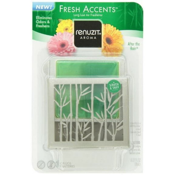Renuzit Fresh Accents Air Freshener, After The Rain Air.27 Ounce