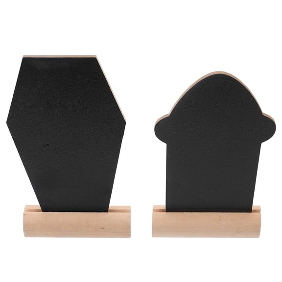 FOMIYES Decorative Black Wooden Chalkboards for Writing and Memo Boards