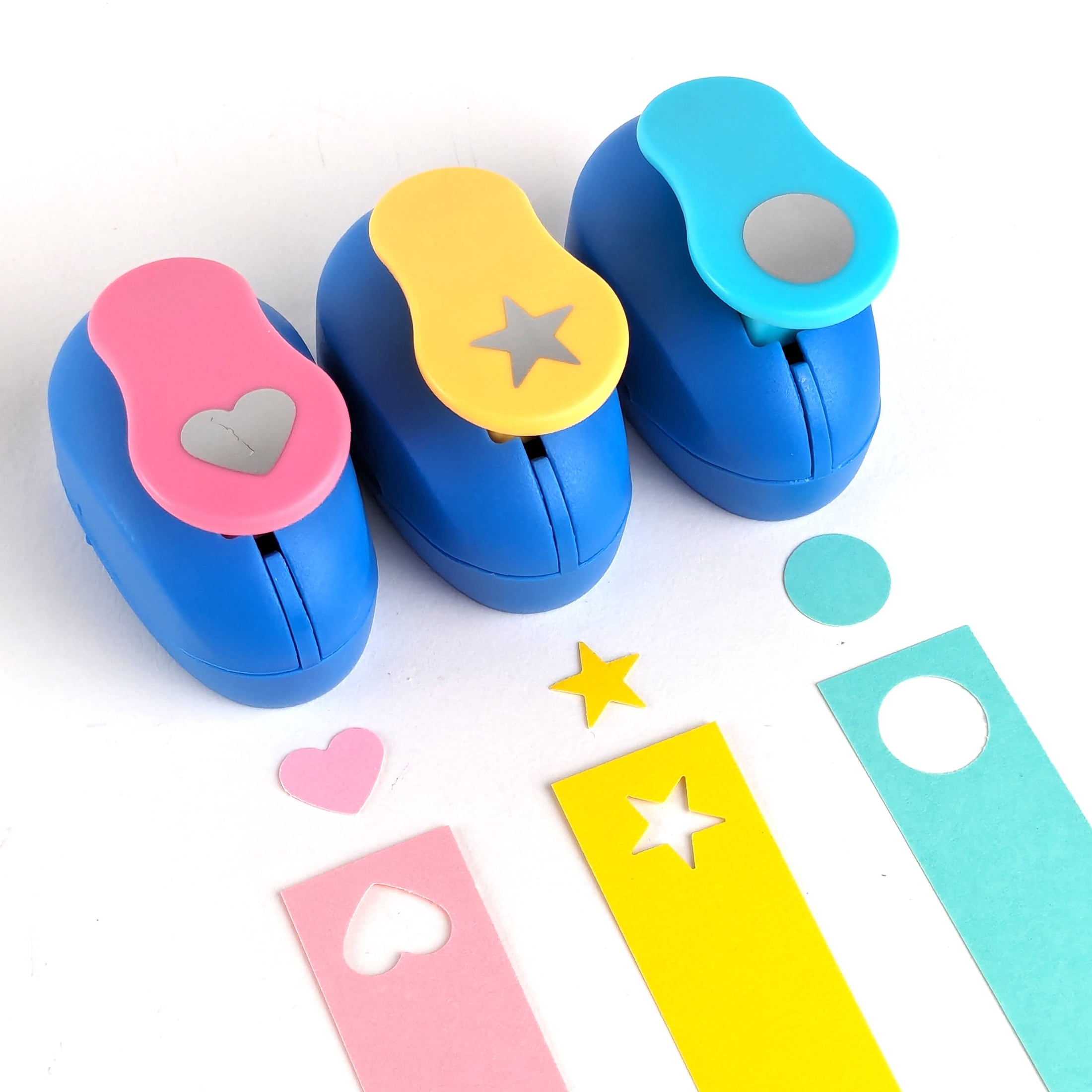 Hello Hobby Craft Punch Set, 3 Shaped Craft Punches, Unisex Child