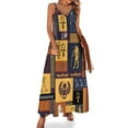 thumbnail image 2 of Egyptian Collage Sleeveless Dress Women's dress summer dress women elegant dresses for women summer women's suit, 2 of 6