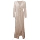 thumbnail image 4 of Vestido de cóctel Prolriy, vestidos de fiesta para mujer, lentejuelas, manga larga, cuello en V, largo, ajustado, para discoteca, con abertura, vestidos de invitada de boda para mujer 2024, vestidos, 4 of 6