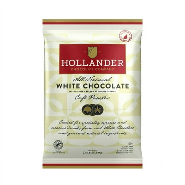 Hollander All Natural White Chocolate Café Powder - Bag (2.5 lbs)