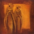 thumbnail image 2 of Optendrees, Liesbeth 20x20 White Modern Wood Framed Museum Art Print Titled - Prominent II, 2 of 4