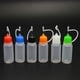 thumbnail image 3 of Botella vacía de subbotella de maquillaje, botella con aguja, botella con color, orificio para aguja, botella de PE translúcida de 10 ml, tubo de aguja, botella blanda, 3 of 6
