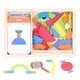 thumbnail image 3 of Juegos De Rompecabezas De Animales, Bloques De Patrón De Madera Coloridos Interactivos Patrón De Madera Lindo Para Niños Para Niños ANGGREK Animals Puzzle Games, 3 of 8