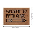 thumbnail image 2 of PEONAVET Door Mat Summer Floor Mats Door Mats Outdoor Doormat Classroom Decor Teacher Welcome Mat For Outdoor And Indoor Uses, Home Decor, 16x24IN, 2 of 2
