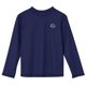 thumbnail image 2 of Camiseta de natación Rash Guard Willit para bebés y niños pequeños, UPF 50+, azul marino 2T, 2 of 7