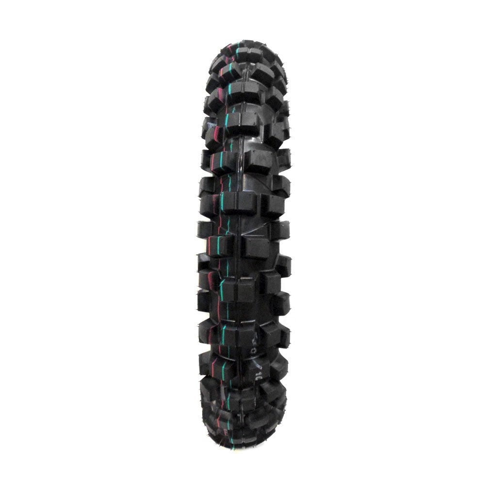 Motorcycle Dirt Bike Tire 110/100-18 Front or Rear Off-Road Knobby Tread (Model P154)