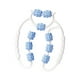 thumbnail image 4 of Masajeador de brazos y piernas con 9 ruedas para relajación muscular, multiusos. Azul, 4 of 9