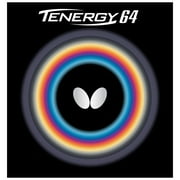Butterfly Tenergy 64 Table Tennis Rubber, 2.1mm, Red