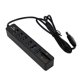 thumbnail image 2 of Seitruly Cable Hub USB 2.0 6 puertos Divisor de cable Adaptador de cable de alimentación de computadora de alta velocidad con lector de tarjetas TF Juegos de teclado y mouse para computadora Negro, 2 of 8