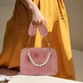 thumbnail image 4 of Women's Polyester Shoulder Bag | Fashion Handbag - Messenger Crossbody Purse | Casual Tote | Multi-Function Accessory | Adjustable Strap | 21x15x5cm | 150g | 1Pc, 4 of 6