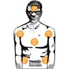 Zombie Industries Outbreak Silhouette, Chris, Grayscale