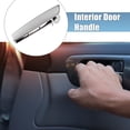 thumbnail image 2 of Unique Bargains Front Right Interior Door Handle Silver Tone Fit for Chevrolet Avalanche 2007-2013 No.15939085, 2 of 7