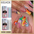 thumbnail image 1 of 4pcs Waterproof Nail Art Pen Nail Art Tools Graffiti Pen One Stroke Coloring Line Pen Waterproof Non-smu, 1 of 5