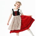 thumbnail image 3 of XXWXYD 𝖮ktoberfest Costum𝖾 Girls Kids Teens Traditional German Bavarian Dirndl Dress Apron Be𝖾r Festival Outfit Halloween Par𝗍y 𝖢arnival Performance Dirndl Outfits Children Toddler, 3 of 8