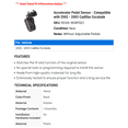 thumbnail image 2 of Accelerator Pedal Sensor - Compatible with 2002 - 2003 Cadillac Escalade, 2 of 2