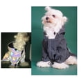 thumbnail image 5 of Reflective Pet Dog Clothes Costume Autumn/Winter Hooded Padded Windproof Coat Weather Clothing Cat Supplies Small Medium Large Dogs -, 5 of 9
