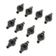 thumbnail image 4 of Sistema de riego por goteo kusrkot 10 piezas negro goteo tubo de distribución en blanco Cabezal de goteo con goteo de flujo múltiple, 4 of 8