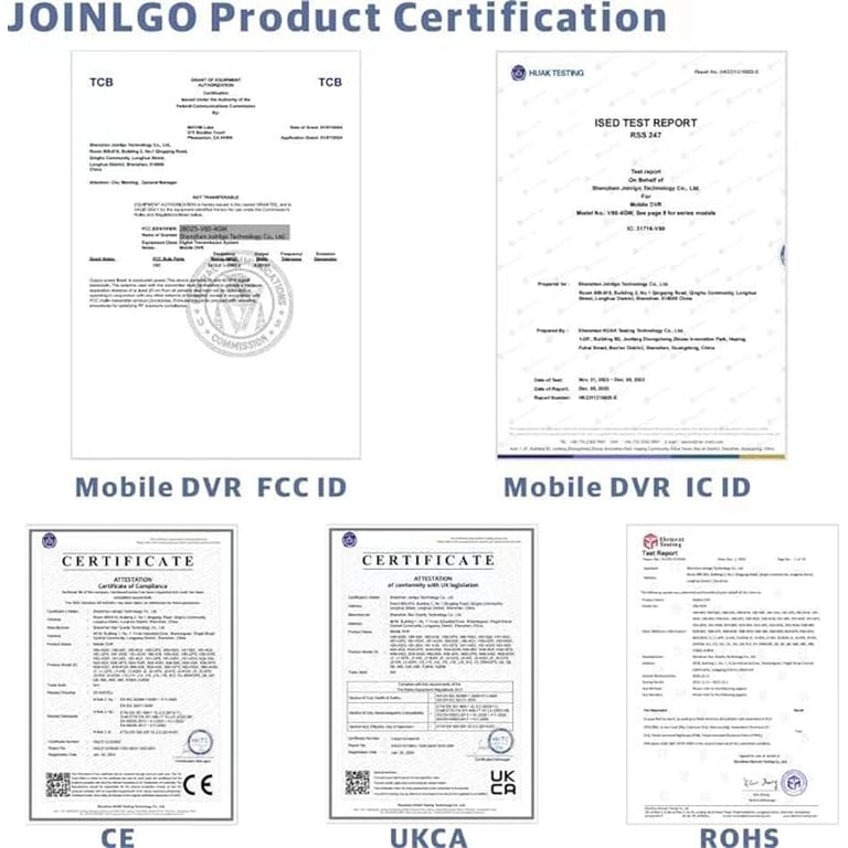 JOINLGO 4CH GPS 4G WiFi 1080P HDD/SSD Mobile Vehicle Car DVR MDVR