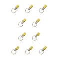 thumbnail image 3 of Maoww 1/4 Hex Shank Keychain Tool Hand Tools Small Size Rotation Extension Bar Bit Screwdriver Adapter Bits Drill Holder Yellow Yellow 10Set, 3 of 6