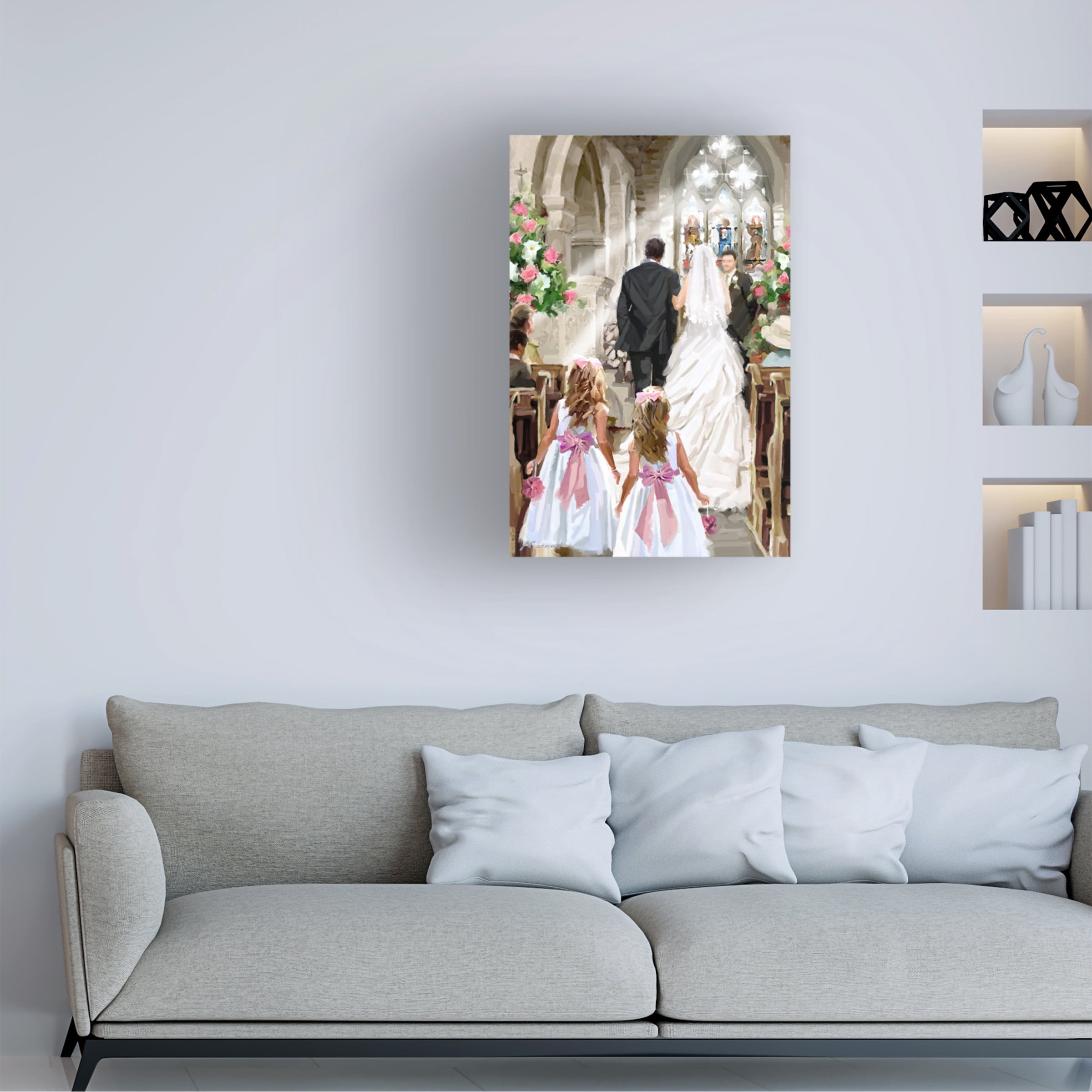 The Macneil Studio 'Wedding Ceremony' Canvas Art