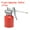 Red 3Pcs, variant on Uxcell Oil Can Pump Oiler,250ML Metal High Pressure Lubrication Bottle Manual Oil Gun With Rigid Spout Thumb Pump Tool Red