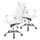 thumbnail image 1 of Juego de 2 Silla de Escritorio para Oficina Ejecutiva Ergonomica y Ajustable Blanco Gaon Ergonomica, 1 of 9