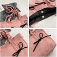 thumbnail image 6 of CoCoMangos Women's Y2k Cute Pleated Tote Bag with Bowknot Shoulder Underarm Bag Clutch Purse Handbag Trendy, 6 of 7