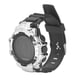thumbnail image 3 of Reloj deportivo Reloj digital Pantalla LED grande Retroiluminación 5bar Impermeable Fecha Alarma Cronógrafo Reloj de pulsera para hombres al aire libre Plata, 3 of 5