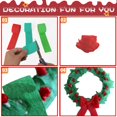 thumbnail image 4 of Serpentinas de papel crepé navideñas, 12 rollos, 6 colores, Oun Nana, 4 of 7