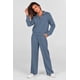 thumbnail image 5 of Conjunto Deportivo de Mujer PRETTYGARDEN 2 Piezas con Media Cremallera y Pantalón Palazzo Talle XS, 5 of 8