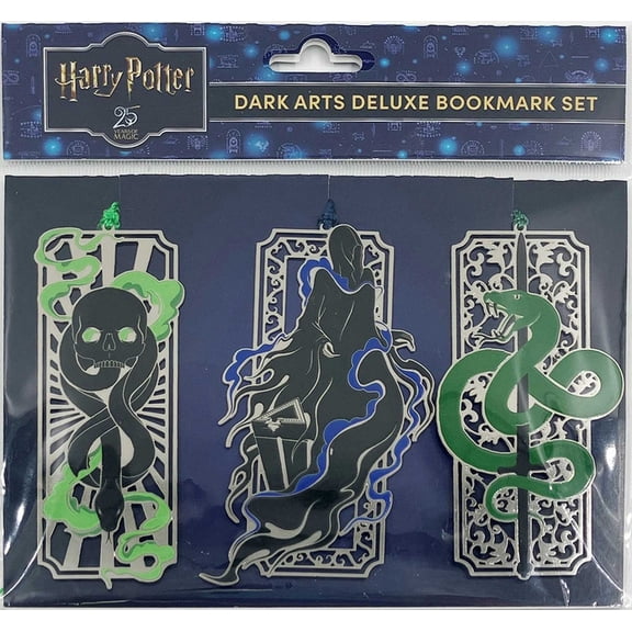 Harry Potter Harry Potter: Dark Arts Deluxe Bookmark Set (Set of 3), (Hardcover)