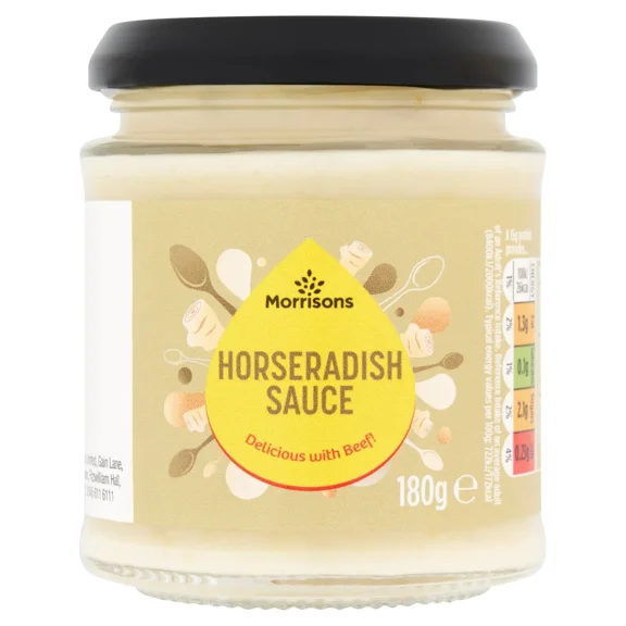 Morrisons Horseradish Sauce 180g