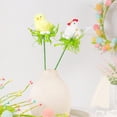 thumbnail image 7 of CoreLiving Realistic Rooster Sculpture Farmhouse Chicken Decor Country Kitchen Table Accessory Easter Artificial Floral Stem Pick Centerpiece for Home Dining Room Table, 7 of 7