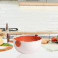thumbnail image 3 of Colador giratorio, cesta de drenaje, utensilios de cocina, colador de alimentos, verduras naranja, 3 of 8