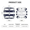 thumbnail image 6 of Gaeub Anchors Square Chair Seat Cushion Cover,Wear-Resistant Chair Seat Cover, Household Chair Essentials,Anti-Scratch, 6 of 9