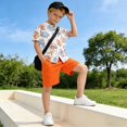 thumbnail image 5 of Dailycode Small Short Sleeve Button Down Shirts Beautiful Sea Shell Casual Shirt 3-10 Years, 5 of 9