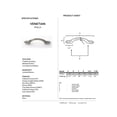 thumbnail image 2 of Alno A1505-3-BRZ Venetian 3" Cabinet Pull Bronze, 2 of 2
