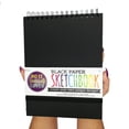 thumbnail image 2 of Ooly Cuaderno SKETCHBOOK grande 75 hojas - 118-SK-BLK - Cuaderno bocetos papel blanco OOLY 118-SK-BLK, 2 of 9