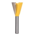 thumbnail image 1 of 1 4 Dovetail Router Bit  6mm Dovetail Router Bit 14 Inch Shank Wood Grooving Cutter For Wood Grooving  Edge Treatment & Grooving Bits, 1 of 8