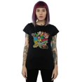 thumbnail image 2 of DC Comics Womens Teen Titans Go Robin Montage Cotton T-Shirt, 2 of 3