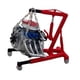 thumbnail image 3 of Modelo de suspensión de motor a escala 1/64, adorno coleccionable clásico, miniatura creativa para mantenimiento de vehículos, para escenas de taller, Motor W rojo A01, 3 of 7