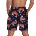 thumbnail image 4 of Uemuo Leopard Print Pattern Mens Swim Trunks Quick Dry Board Shorts with Mesh Lining, Stretch Beach Shorts Quick Dry No-Chafing Board Shorts-XX-Large, 4 of 9