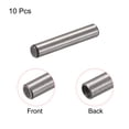 thumbnail image 3 of M4 Internal Thread Dowel Pin 10 Pack 6x30mm Chamfering Flat Carbon Steel Cylindrical Pin, 3 of 5