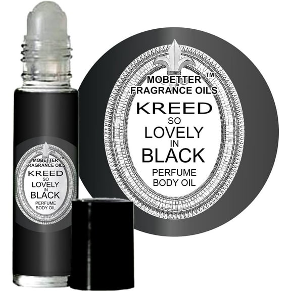 MOBETTER FRAGRANCE OILS Kreed So Lovely In Black Perfume Women body oil 1/3 oz roll on